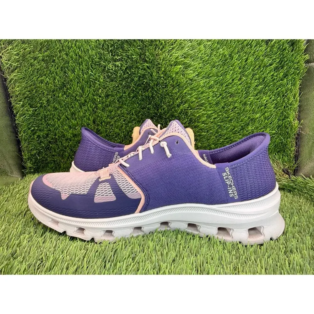 Skechers Slip-Ins Glide-Step Pro 150420-PRCL Athletic Sneaker Women's 7.5 Purple